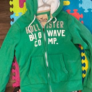 Mens Hollister Zip up size L Euc